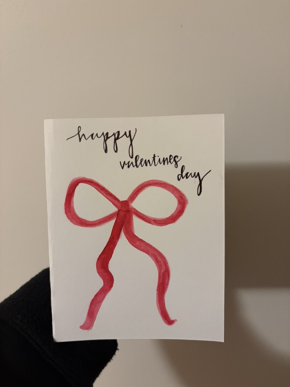 Valentine card variation